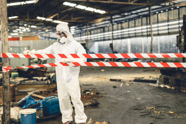 Professional Unattended Death Cleanup technician working in Canyon Lake, CA